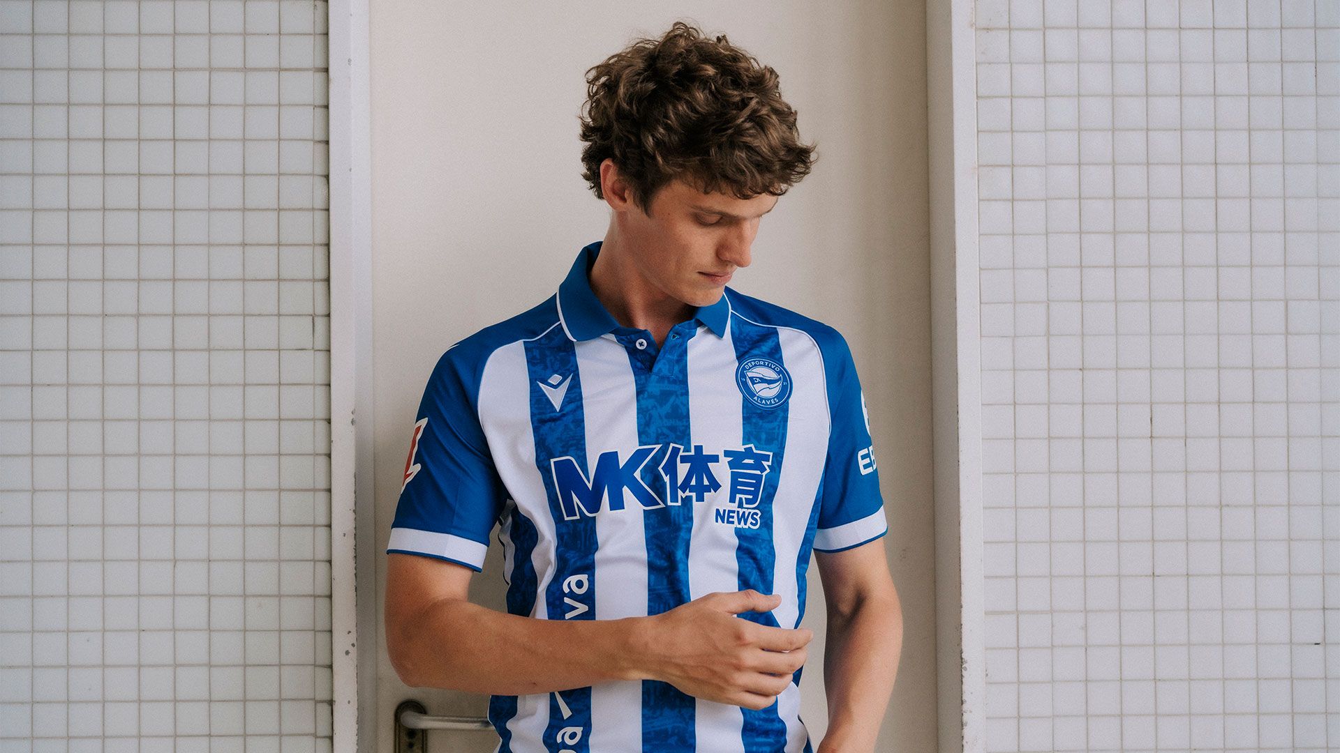 Deportivo Alavés × Macron: 2026/27 Kit Collection official collaboration image